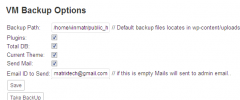 VM Backups screenshot 1