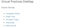 VP Sitemap screenshot 1