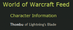 warcraftfeed screenshot 1