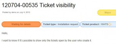 Wordpress Advanced Ticket System screenshot 1