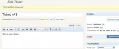 Wordpress Advanced Ticket System screenshot 4