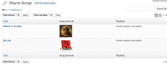 Wayne Audio Player screenshot 2