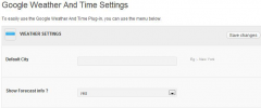 Weather and Time screenshot 1