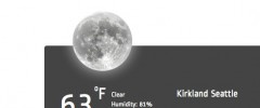 Animated weather widget by weatherfor.us screenshot 2