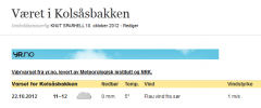 Weather Forecast Shortcode screenshot 2