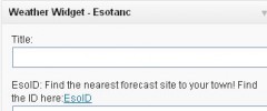 Weather Widget - Esotanc Weather screenshot 1