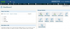 Web Editors CMS screenshot 2