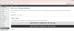 Web Fonts screenshot 7