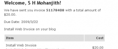 Web Invoice - Invoicing and billing for WordPress screenshot 4