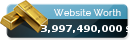 WebPageAnalyse Blog Worth Widget screenshot 1