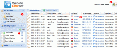 WebsiteChat.net Live Support screenshot 1