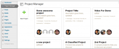 WP Project Manager screenshot 1