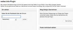 Wetter.info Wetter Gadget screenshot 1