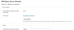 WFS Easy Website Demo screenshot 3