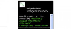WGS Twitter Feeds screenshot 2