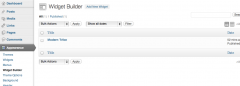 Widget Builder screenshot 2