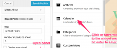 Widget Customizer screenshot 6