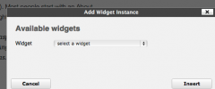 Widget Instance screenshot 2