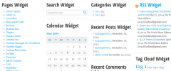 Widgets as Shortcodes screenshot 2