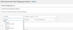WooCommerce Advanced Free Shipping screenshot 3