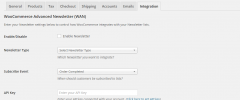 WooCommerce Advanced Newsletter(WAN) screenshot 1