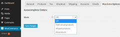 WooCommerce Autocomplete Order screenshot 2