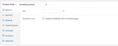 WooCommerce Availability Chart screenshot 2