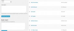 Woocommerce Bulk Attribute Manager screenshot 1