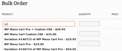 WooCommerce Quick/Bulk Order Form screenshot 2
