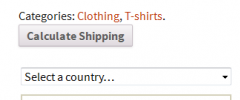 WooCommerce Calculate Shipping Button screenshot 3