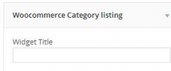 WooCommerce - Category widget screenshot 1