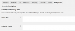 WooCommerce Conversion Tracking screenshot 1