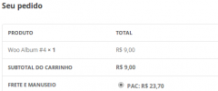 WooCommerce Correios screenshot 2