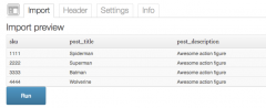 Woocommerce CSV importer screenshot 3