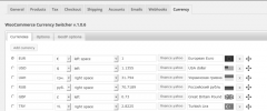 WooCommerce Currency Switcher screenshot 1