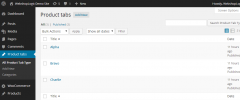 Woocommerce Custom Tabs screenshot 5