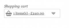 WooCommerce Dropdown Cart screenshot 1