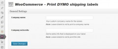 WooCommerce DYMO Print screenshot 1