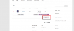 Woocommerce Empty Cart Button screenshot 1