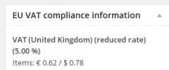 WooCommerce EU VAT Compliance screenshot 2