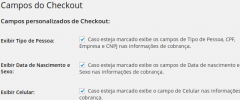 WooCommerce Extra Checkout Fields for Brazil screenshot 4