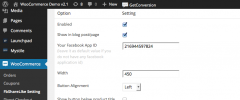 WooCommerce Facebook Like Share Button screenshot 3