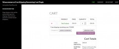 Woocommerce Free Shipping Remaining Cost screenshot 1