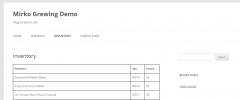 WooCommerce Frontend Inventory screenshot 1