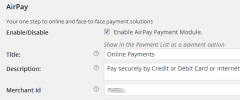 WooCommerce AirPay screenshot 1