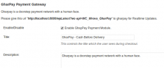 WooCommerce GharPay gateway screenshot 2
