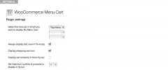 WooCommerce Menu Cart screenshot 3
