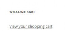 WooCommerce My Account Widget screenshot 3