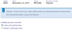 WooCommerce PayGate.net Payment Gateway screenshot 3