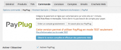 WooCommerce PayPlug screenshot 1